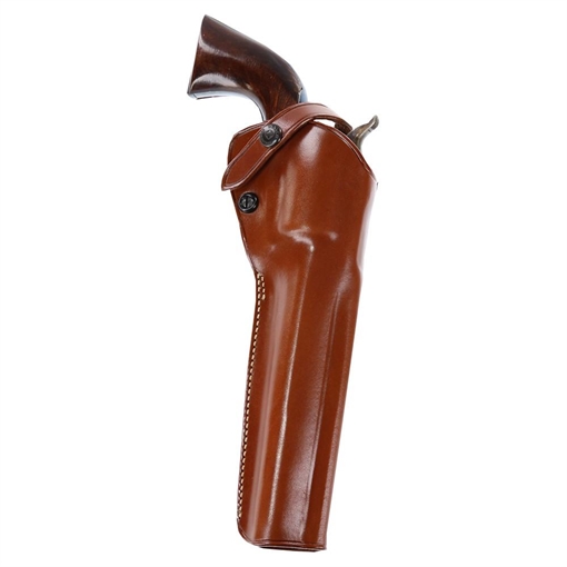 Picture of Galco SAO OWB Tan Leather Belt Slide Fits Ruger Blackhawk Right Hand SAO148