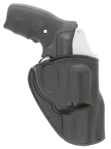 Picture of Galco Stinger OWB Black Leather Belt Loop Fits S&W J Frame Fits Charter Arms Undercover Right Hand SG158B