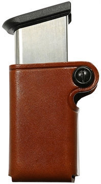 Picture of Galco SMC Mag Case Single Tan Leather Belt Loop Compatible w/ Walther P99 Belts 1.75" Wide Ambidextrous Hand SMC22