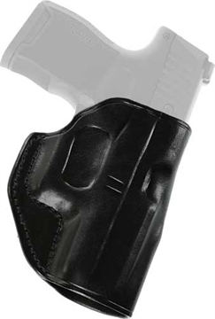 Picture of Galco Stinger OWB Black Leather Compatible w/Sig P365/P365 SAS/Glock 42 Compatible w/ Belt Loop Mount Right Hand SG600B