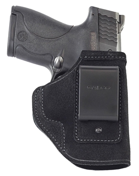 Picture of Galco Stow-N-Go IWB Black Leather Belt Clip Fits 1911 4-4.25" Barrel Right Hand STO266B