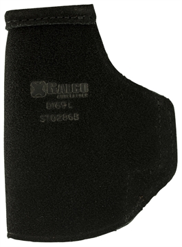 Picture of Galco Stow-N-Go IWB Black Leather Belt Clip Fits Glock 26 Gen3-5/27 Gen3-5/33 Right Hand STO286B