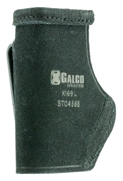 Picture of Galco Stow-N-Go IWB Black Leather Belt Clip Fits Ruger LCP/Diamondback DB Right Hand STO436B