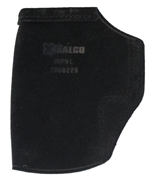 Picture of Galco Stow-N-Go IWB Black Leather Belt Clip Fits Sig P320 Compact/Beretta APX/Taurus G3 Right Hand STO822B