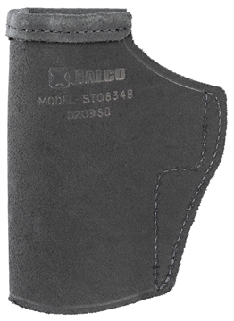 Picture of Galco Stow-N-Go IWB Black Leather Compatible w/ Glock 48/48 MOS/S&W M&P Shield EZ Belt Clip Mount Right Hand STO834B