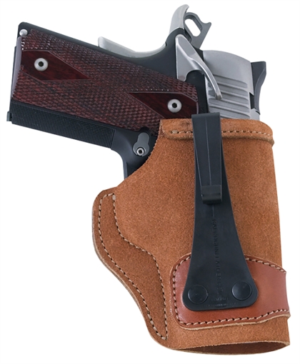 Picture of Galco Tuck-N-Go 2.0 IWB Black Leather UniClip/Stealth Clip Fits Charter Arms Undercover/S&W J Frame 2.25" Ambidextrous TUC158B