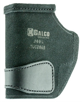 Picture of Galco Tuck-N-Go 2.0 IWB Black Leather Compatible w/ Glock 26 Gen3-5/27 Gen3-5/Taurus G2C UniClip/Stealth Clip Mount Ambidextrous TUC286B
