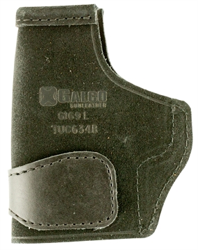 Picture of Galco Tuck-N-Go 2.0 IWB Black Leather UniClip/Stealth Clip Fits Kimber Solo/S&W M&P Bodyguard w/CT Laser Ambidextrous TUC634B