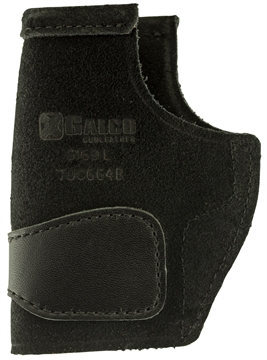Picture of Galco Tuck-N-Go 2.0 IWB Black Leather UniClip/Stealth Clip Fits Sig P938 Ambidextrous TUC664B