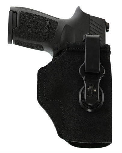 Picture of Galco TUC818RB Tuck-N-Go Strongside/Crossdraw IWB Black Steerhide Fits Sig Sauer P365 Fuse Ambidextrous 601299033863