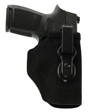 Picture of Galco TUC818RB Tuck-N-Go Strongside/Crossdraw IWB Black Steerhide Fits Sig Sauer P365 Fuse Ambidextrous 601299033863