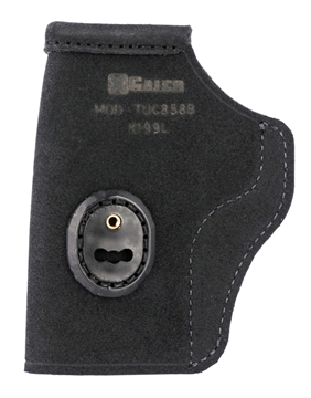 Picture of Galco Tuck-N-Go 2.0 IWB Black Leather UniClip/Stealth Clip Fits S&W M&P Shield EZ Ambidextrous TUC858B