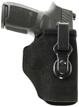 Picture of Galco Tuck-N-Go 2.0 IWB Black Leather UniClip/Stealth Clip Fits Ruger Max-9 Ambidextrous TUC890B