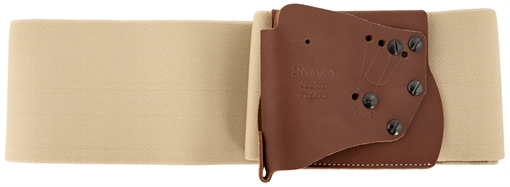 Picture of Galco UnderWraps Elite Khaki XL Leather/Nylon Handgun UWERBKHXL