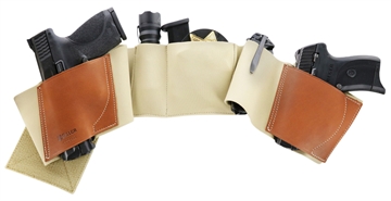 Picture of Galco Underwraps Belly Band 2.0 for Glock 30 with Rail Khaki Large Ambi UWKHLG2