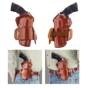 Picture of Galco Wheelgunner Belt Holster S&W N Frame 29/629 4" Tan Ambidextrous WG2-126
