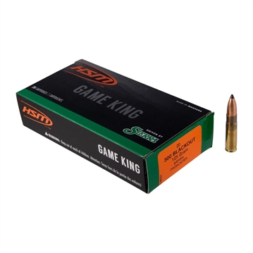 Picture of Hsm Ammunition 300 AAC BLACKOUT 125GR PRO-HUNTER 20/BOX HSM-300BLK-3-N