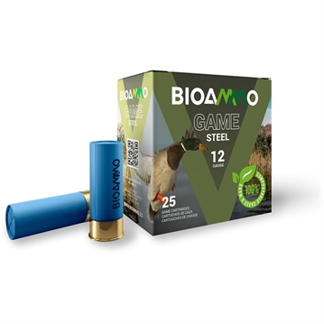 Picture of Bioammo GAME STEEL 12 GAUGE 2-3/4'' 1OZ #6 SHOT 25/BOX BLS2860