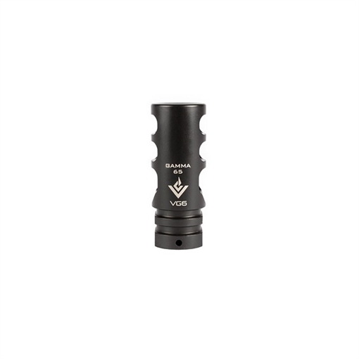 Picture of Aero Precision GAMMA 65 MUZZLE BRAKE 6.5 CREEDMOOR 5/8-24 SS BLACK APVG100016A