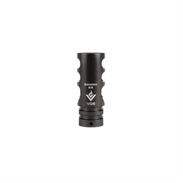 Picture of Aero Precision GAMMA 65 MUZZLE BRAKE 6.5 CREEDMOOR 5/8-24 SS BLACK APVG100016A