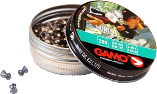 Picture of GAMO 177 HUNTER PELLETS 7.56 GRAINS 250PK TIN 6320824BT54