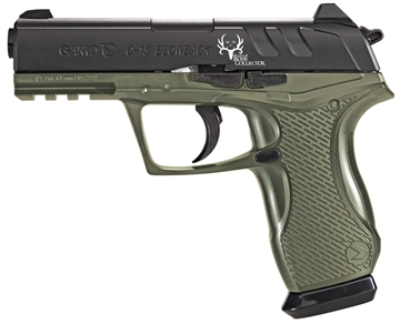 Picture of Gamo USA C-15 Bone Collector Blowback, Air Pistol, 177 BB/Pellet, Green Finish, Synthetic Stock, 8x2 Double Magazine, Fixed Sights, 450 Feet Per Second 611139354