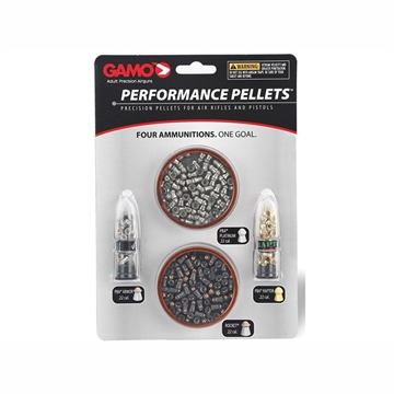 Picture of GAMO COMBO PERFORMANCE 22 CAL PELLET PACK 63209285554