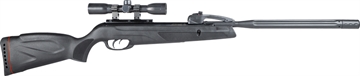 Picture of Gamo Swarm Whisper Gas Piston 177 10 Shot Fluted Polymer Jacketed Rifled Steel Barrel w/Whisper Noise Dampening, Non-Slip Textured All Weather Stock & Forearm Includes Gamo 4x32mm Scope 6110068754