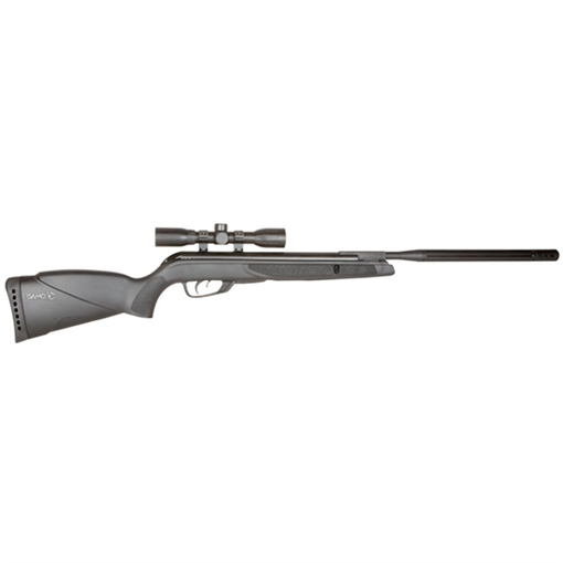 Picture of Gamo USA Wildcat Whisper, 177 Pellet, Black Finish, Synthetic Stock, Whisper Noise Dampening Technology, 4x32 Scope, Single Shot, 1300 Feet Per Second 6110067854