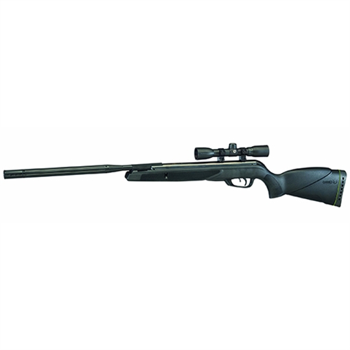 Picture of Gamo USA Wildcat Whisper, 22 Pellet, Black Finish, Synthetic Stock, Whisper Noise Dampening Technology, 4x32 Scope, Single Shot, 975 Feet Per Second 611006785554