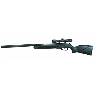 Picture of Gamo USA Wildcat Whisper, 22 Pellet, Black Finish, Synthetic Stock, Whisper Noise Dampening Technology, 4x32 Scope, Single Shot, 975 Feet Per Second 611006785554