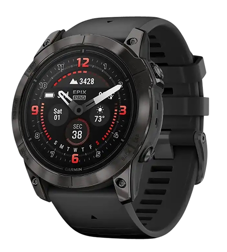 Picture of GAR 010-02804-00 EPIX PRO G2 CARBON GRAY TIBLK 0100280400