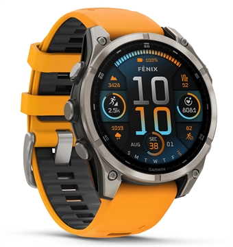 Picture of GAR 010-02904-10    FENIX8 47MM AMOLED ORNG/TTNM 0100290410