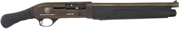 Picture of Garaysar Ft. Myers FEAR-118 Breacher 12 Gauge Semi-Auto 3" 4+1 14.55" Bronze Battleworn Steel Barrel & Receiver, Aluminum Handguard, Black Polymer Birdshead Grip FEAR118BRCBZB