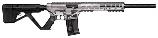 Picture of Garaysar Ft. Myers FEAR-125 AR-Style 12 Gauge with 20" Barrel, 5+1 Capacity, Gray Battleworn Metal Finish, Black Synthetic Stock & Polymer Grip Includes 2 Magazines, Hard Case FEAR125GB