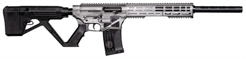 Picture of Garaysar Ft. Myers FEAR-125 AR-Style 12 Gauge with 20" Barrel, 5+1 Capacity, Gray Battleworn Metal Finish, Black Synthetic Stock & Polymer Grip Includes 2 Magazines, Hard Case FEAR125GB