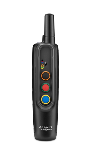 Picture of Garmin Pro 70 Handheld Black w/BarkLimiter, 1-Hand Operation, Color Coated Buttons Rechargeable Li-ion Up to 6 Dogs 1 Mile Range 0100120100