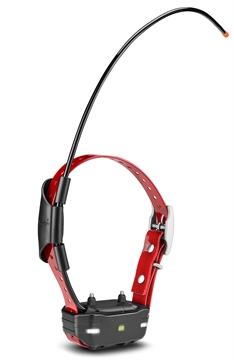 Picture of Garmin TB10 Dog Device Collar Red w/Tri-Tronics, Remote Operated LED Beacon Lights, Built-In BarkLimiter Rechargeable Li-ion 4 Mile Range 0100120920