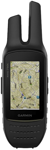 Picture of Garmin Rino 750t Communication/SOS/Maps 4.50GB Memory Black 3" Transflective Color TFT Display 0100195830