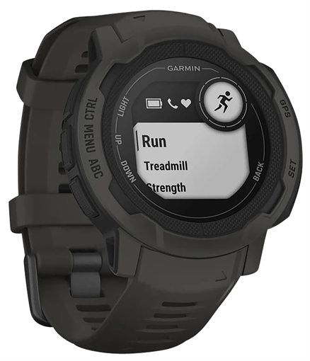 Picture of Garmin Instinct 2 Standard Edition GPS/Smart Features 32MB Memory Graphite Size 45mm Compatible w/iPhone/Android 0100262610