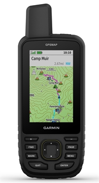 Picture of Garmin GPSMAP 67 Maps Up to 32GB/MicroSD Card Memory Black 3" Transflective Colot TFT Display, Compatible w/ Garmin Explore App & Garmin Connect Mobile Features Preloaded Maps 0100281300
