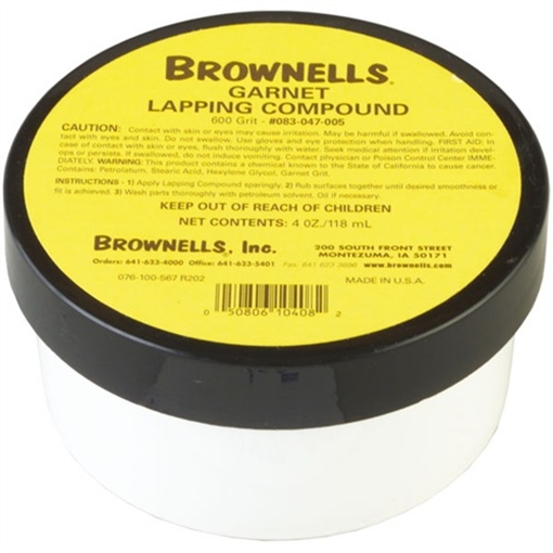 Picture of Brownells LAPPING COMPOUND, GARNET GK-5, #600 GRIT B5562CT