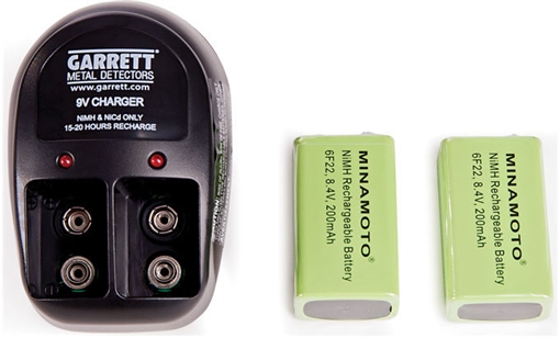 Picture of Garrett Security Systems Rechargeable Battery Kit 220V 1612100