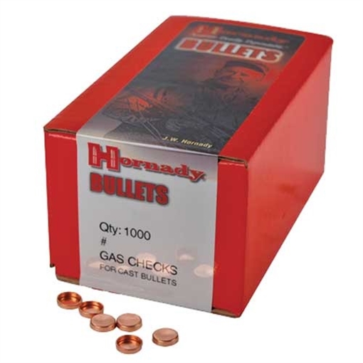 Picture of Hornady Crimp-On Gas Checks 30 Cal Cast Bullets/ 1000 Per Box 7070