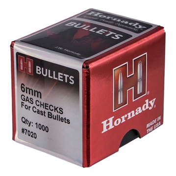 Picture of Hornady 6MM/243 CALIBER GAS CHECKS 1,000/BOX 7020