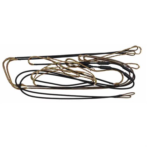 Picture of GAS Bowstrings GAS Ghost XV String and Cable Set Camo w/ Black Serving Bowtech SR350 GXVBTSR350