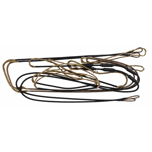 Picture of GAS Bowstrings GAS Ghost XV String and Cable Set Camo w/ Black Serving Hoyt RX-7 GXVHOYRX7