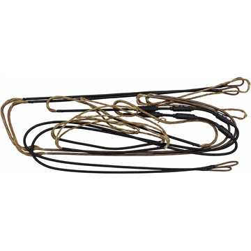 Picture of GAS Bowstrings GAS Ghost XV String and Cable Set Camo w/ Black Serving PSE Levitate GXVPSELEV