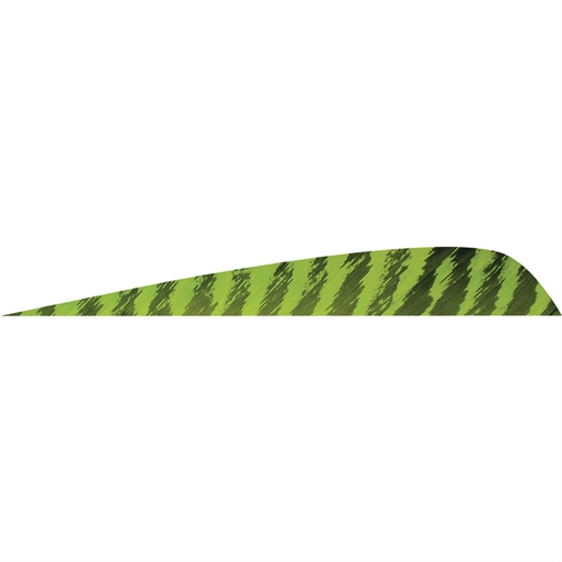 Picture of Gateway Gateway Parabolic Feathers Barred Chartreuse 4 in. LW 50 pk. 400LPBCH-50