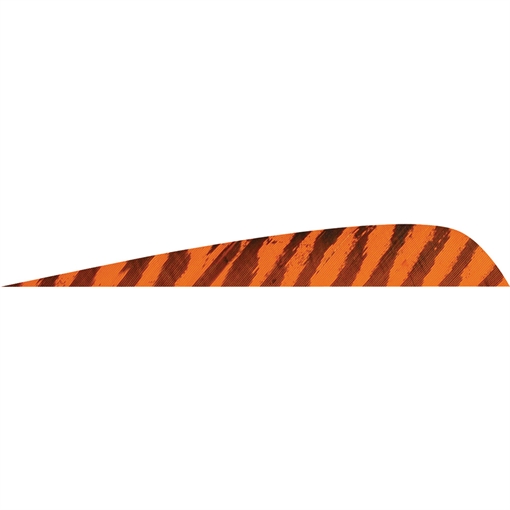 Picture of Gateway Gateway Parabolic Feathers Barred Orange 4 in. LW 50 pk. 400LPBOR-50